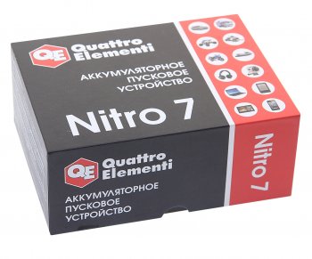 4 799 р. Устройство пусковое 12V 400A 7500мАч (power bank) QUATTRO ELEMENTI QUATTRO ELEMENTI nitro 7  с доставкой в г. Майкоп. Увеличить фотографию 2