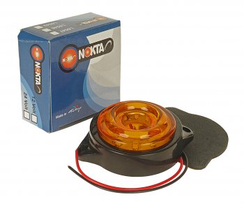 319 р. Фонарь габаритный LED 24V, круглый желтый (d=55мм 10-светодиодов,солнышко) NOKTA NOKTA нк-0047led ж NOKTA нк-0047led ж  с доставкой в г. Майкоп. Увеличить фотографию 1