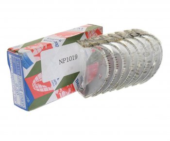 1 179 р. Вкладыши DAEWOO Nexia (95-) шатунные d+0.50 комплект (8шт.) KFM KFM np1019  с доставкой в г. Майкоп. Увеличить фотографию 1