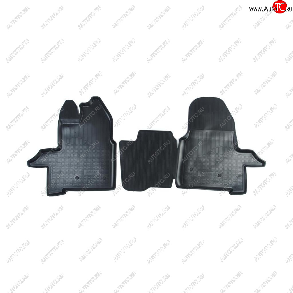 1 599 р. Коврик салона FORD Transit (14-) полиуретан 2шт. NORPLAST NORPLAST npa11-c22-730  с доставкой в г. Майкоп