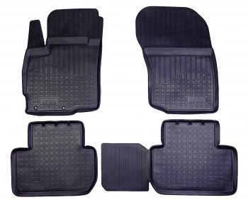 1 999 р. Коврик салона MITSUBISHI Outlander (12-) полиуретан (4 предм.) NORPLAST NORPLAST npa11-c59-510  с доставкой в г. Майкоп. Увеличить фотографию 1