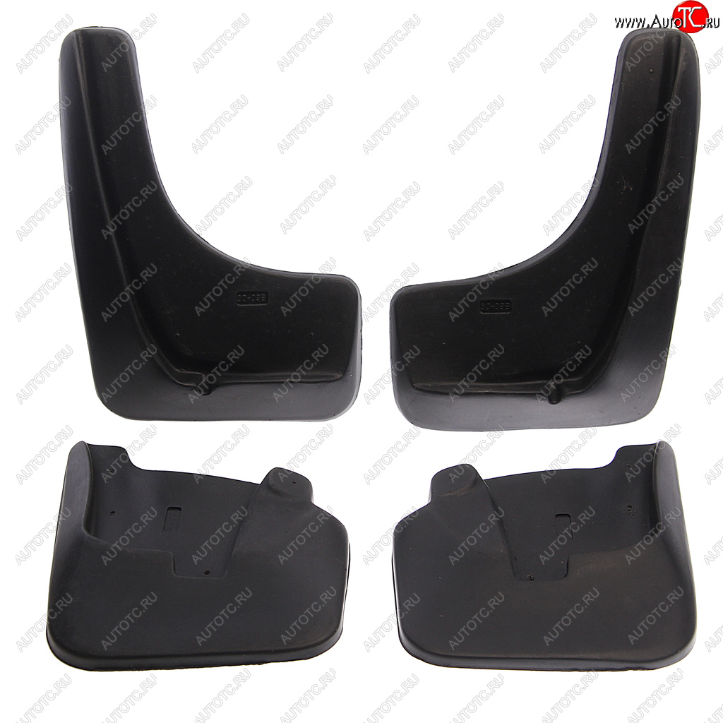 1 289 р. Брызговик HONDA Civic (05-) задний комплект NORPLAST NORPLAST npl-br-30-09b  с доставкой в г. Майкоп