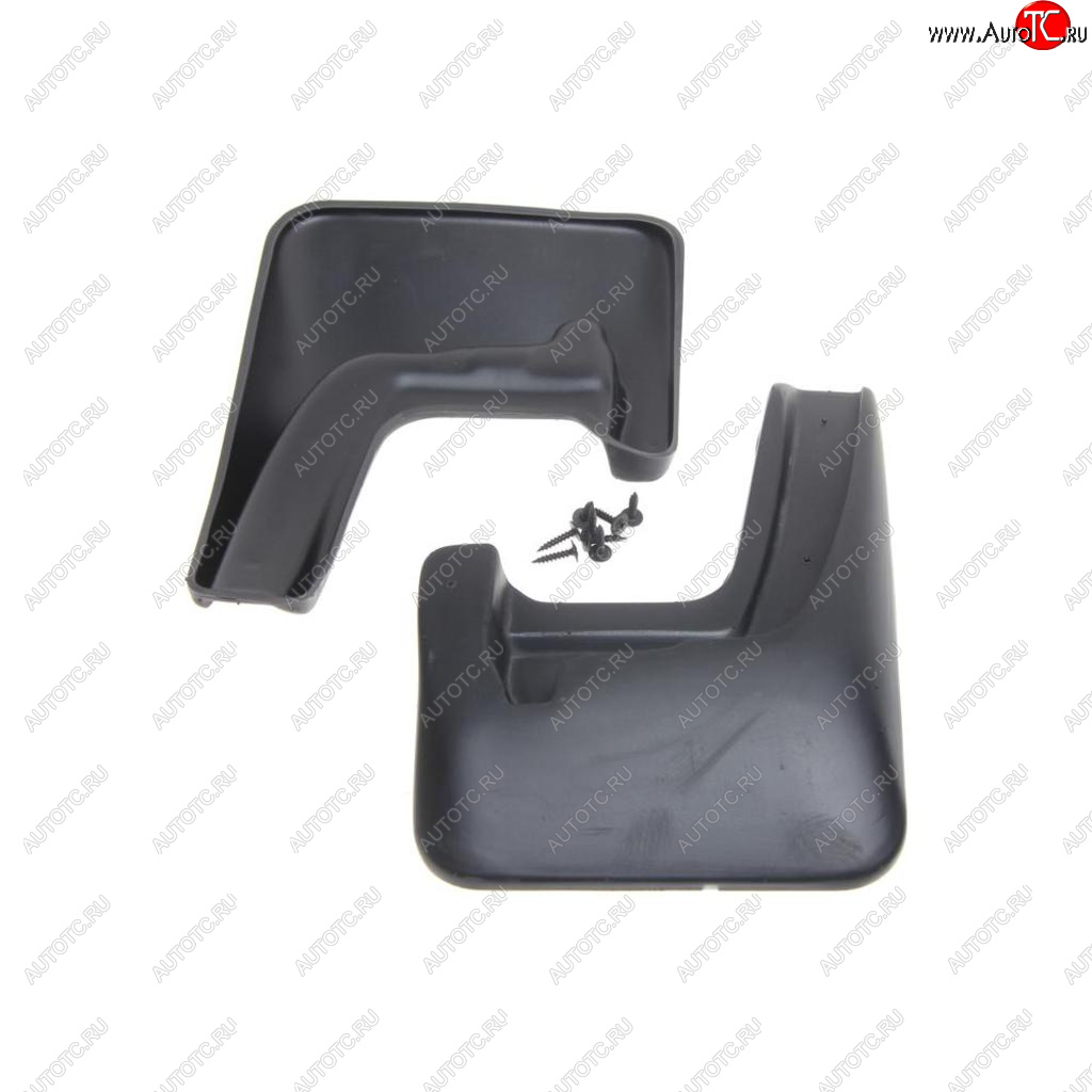 1 079 р. Брызговик KIA Rio (11-17) передний комплект 2шт. NORPLAST NORPLAST npl-br-43-50f  с доставкой в г. Майкоп