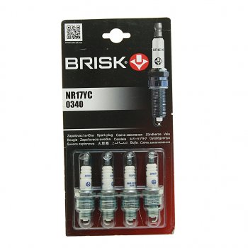 1 089 р. Свеча зажигания ЗМЗ-402 BRISK NR17YC SUPER комплект BRISK nr17yc  с доставкой в г. Майкоп. Увеличить фотографию 1