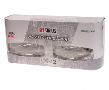 1 179 р. Фара дальнего света 12V 160х80мм белая комплект SIRIUS SIRIUS ns-23w  с доставкой в г. Майкоп. Увеличить фотографию 3