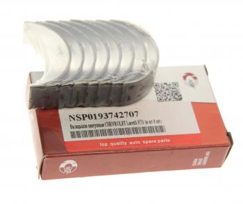 789 р. Вкладыши DAEWOO Nexia (95-) шатунные d+0.00 комплект (8шт.) NSP NSP nsp0193742707  с доставкой в г. Майкоп. Увеличить фотографию 1