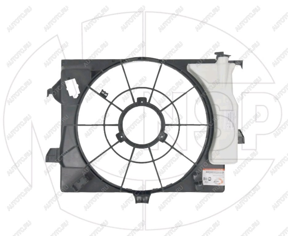 2 899 р. Кожух HYUNDAI Solaris вентилятора охлаждения NSP NSP nsp02253501r050  с доставкой в г. Майкоп