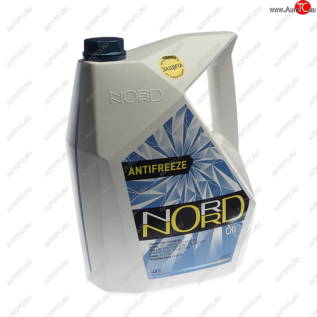 2 179 р. Антифриз синий -40C 10кг NORD NORD nsw20508  с доставкой в г. Майкоп