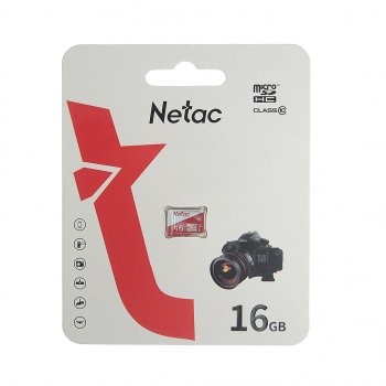 329 р. Карта памяти 16GB MicroSD class 10 NETAC NETAC nt02p500eco-016g-s  с доставкой в г. Майкоп. Увеличить фотографию 1
