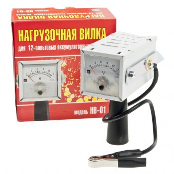 1 699 р. Вилка нагрузочная для измерения заряда АКБ 12V, емкость до 190Ач, ток нагрузки 100А ОРИОН ОРИОН нв-01  с доставкой в г. Майкоп. Увеличить фотографию 2