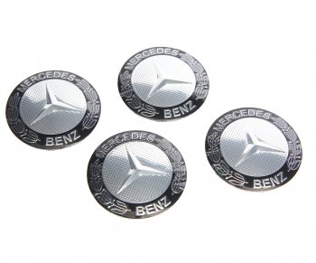 241 р. Эмблема диска колесного MERCEDES (5.6см) металл комплект 4шт. MASHINOKOM MASHINOKOM nzd 036  с доставкой в г. Майкоп. Увеличить фотографию 1