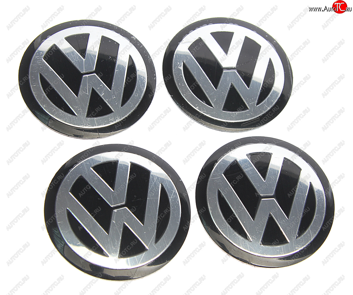 273 р. Эмблема диска колесного VOLKSWAGEN чер. (6см) металл комплект 4шт. MASHINOKOM MASHINOKOM nzd6 039  с доставкой в г. Майкоп