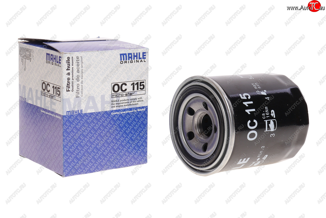 759 р. Фильтр масляный MITSUBISHI FORD ROVER MAHLE MAHLE oc115  с доставкой в г. Майкоп