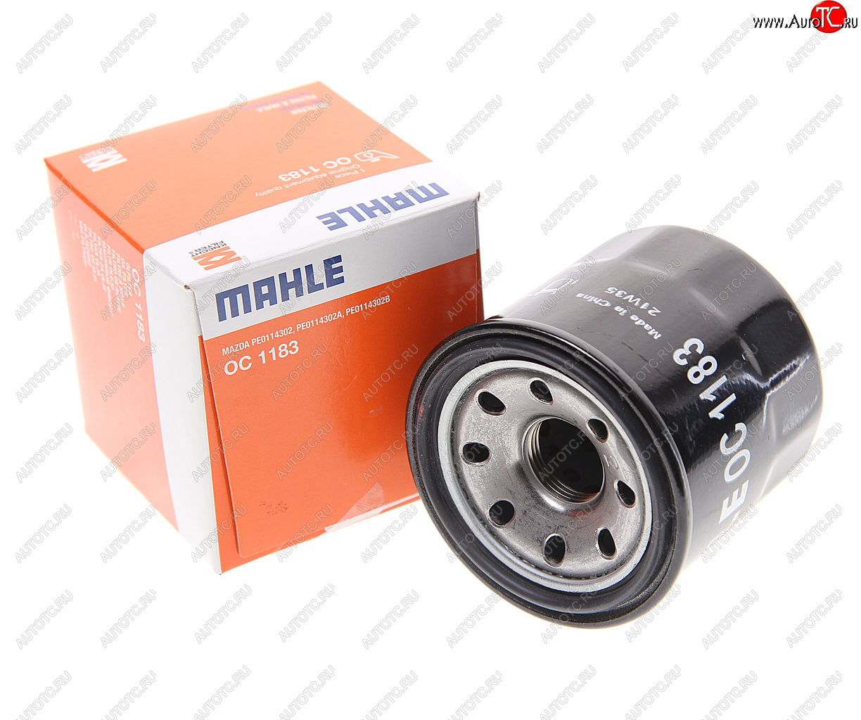 969 р. Фильтр масляный MAZDA 3,6,CX-5 MAHLE MAHLE oc1183  с доставкой в г. Майкоп