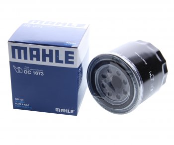 569 р. Фильтр масляный HYUNDAI i40,ix35,i20 KIA Rio (11-) MAHLE MAHLE oc1673  с доставкой в г. Майкоп. Увеличить фотографию 1