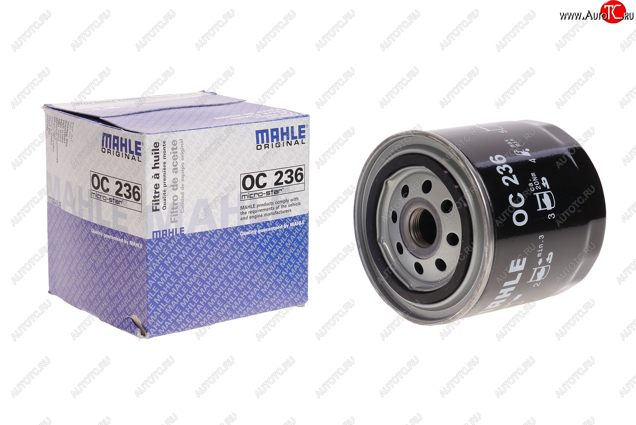 669 р. Фильтр масляный NISSAN CHRYSLER JEEP MAHLE MAHLE oc236  с доставкой в г. Майкоп
