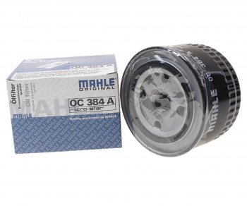 849 р. Фильтр масляный ВАЗ-2108-2112 MAHLE MAHLE oc384a  с доставкой в г. Майкоп. Увеличить фотографию 1