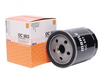 629 р. Фильтр масляный ALFA ROMEO 166 (98-07) (2.0) FIAT Punto (93-03) (1.9 DS1.9 JTD1.11.2-1.6) MAHLE MAHLE oc983  с доставкой в г. Майкоп. Увеличить фотографию 1