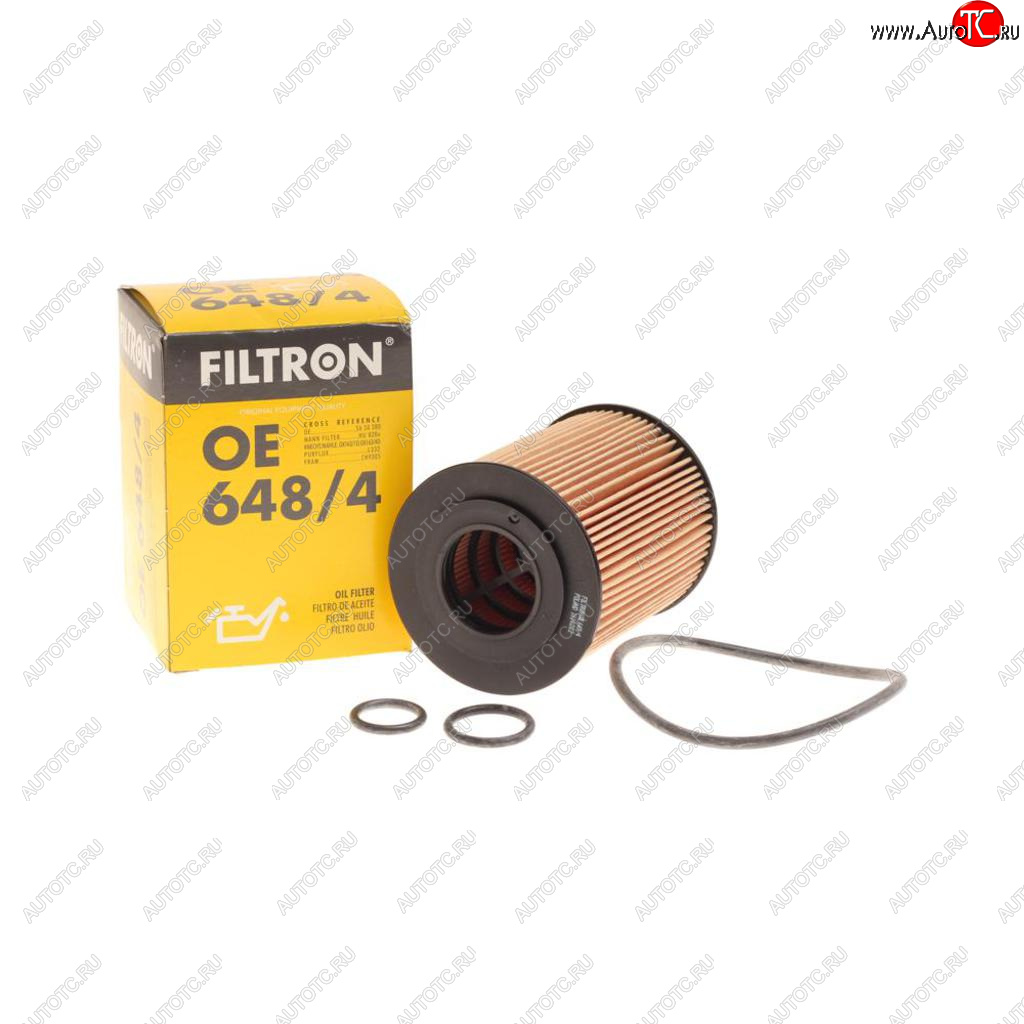 499 р. Фильтр масляный HONDA Civic (02-05) FILTRON FILTRON oe6484  с доставкой в г. Майкоп