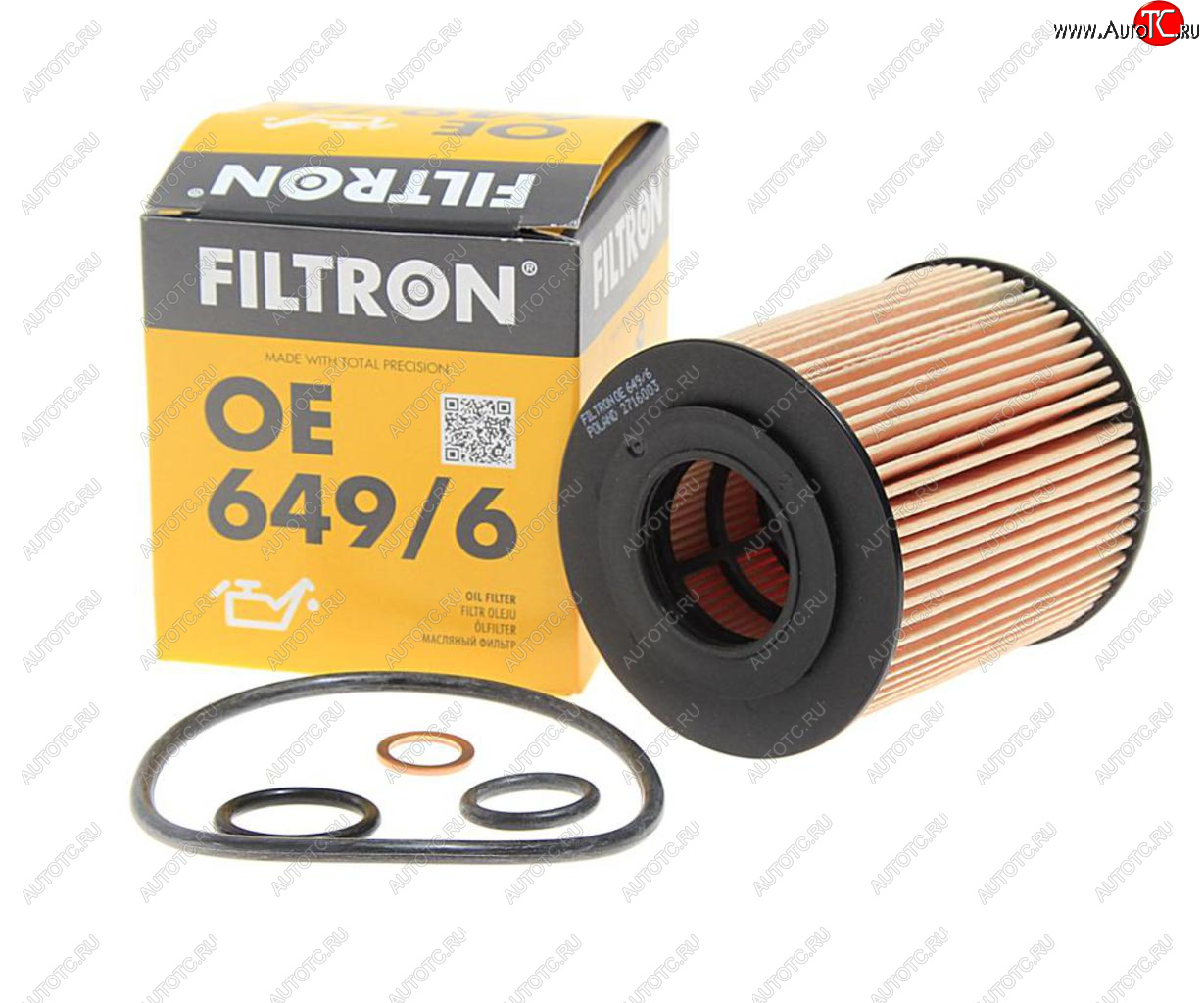 459 р. Фильтр масляный BMW (N42N43N45N46) FILTRON FILTRON oe6496  с доставкой в г. Майкоп