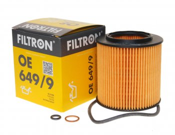 529 р. Фильтр масляный BMW 5 (E60),3 (E90),1 (E81),X3 (E83),X5 (E70),7 (E65),6 (E63) FILTRON FILTRON oe6499  с доставкой в г. Майкоп. Увеличить фотографию 1