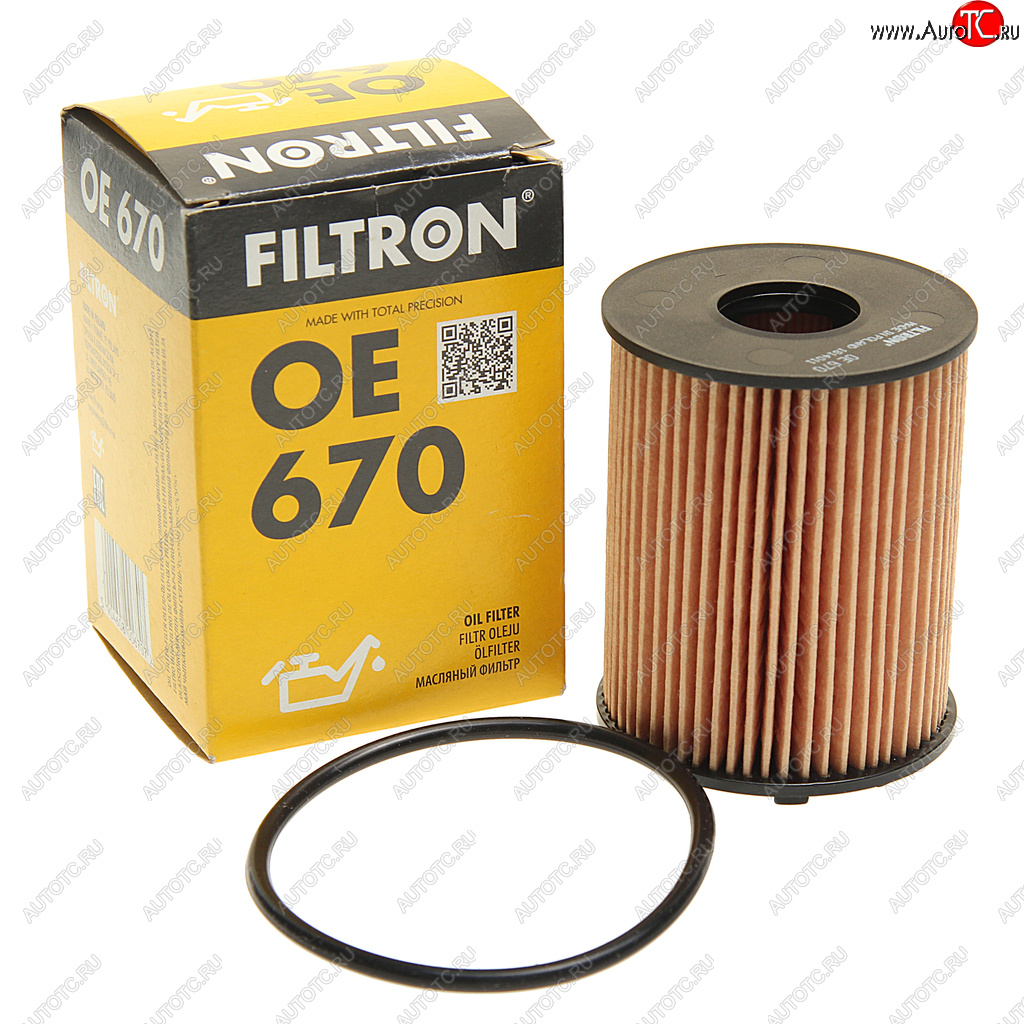299 р. Фильтр масляный OPEL Astra H,Agila,Meriva,Corsa (03-) (D1.3 CDTI) FILTRON FILTRON oe670  с доставкой в г. Майкоп