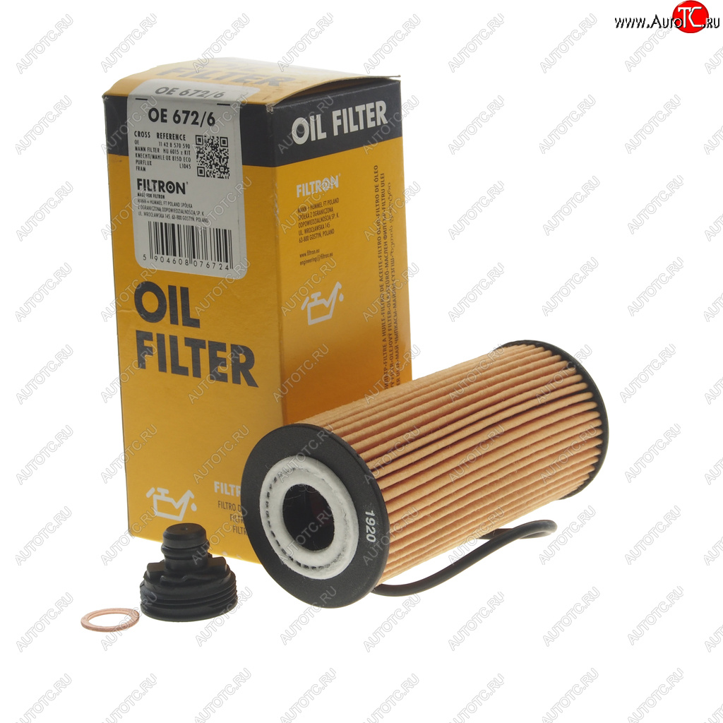 1 059 р. Фильтр масляный MINI (F56) (1.21.52.0) FILTRON FILTRON oe6726  с доставкой в г. Майкоп