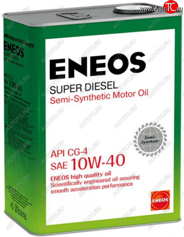 3 099 р. Масло дизельное SUPER DIESEL CG-4 10W40 псинт.4л ENEOS ENEOS oil1328  с доставкой в г. Майкоп