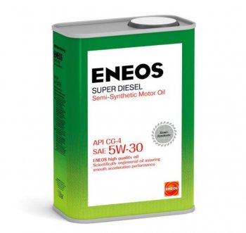 989 р. Масло дизельное SUPER DIESEL CG-4 5W30 псинт.1л ENEOS ENEOS oil1330  с доставкой в г. Майкоп. Увеличить фотографию 1