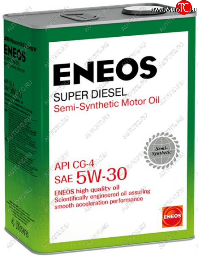 3 179 р. Масло дизельное SUPER DIESEL CG-4 5W30 п/синт.4л ENEOS ENEOS oil1333 ENEOS oil1333  с доставкой в г. Майкоп