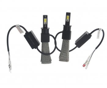 2 199 р. Лампа светодиодная 12V H3 PK22s 3000Lm (2шт.) Aero OMEGALIGHT OMEGALIGHT olledh3aero-2  с доставкой в г. Майкоп. Увеличить фотографию 2
