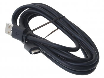 319 р. Кабель USB Type C 2м черный OLMIO OLMIO olm-038656 OLMIO olm-038656  с доставкой в г. Майкоп. Увеличить фотографию 1