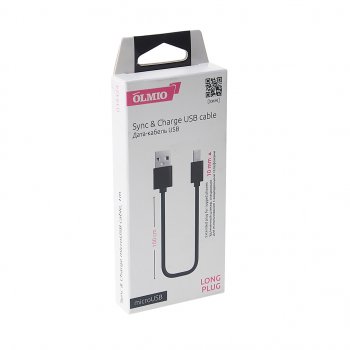 194 р. Кабель micro-USB 1м OLMIO OLMIO olm-039324  с доставкой в г. Майкоп. Увеличить фотографию 2
