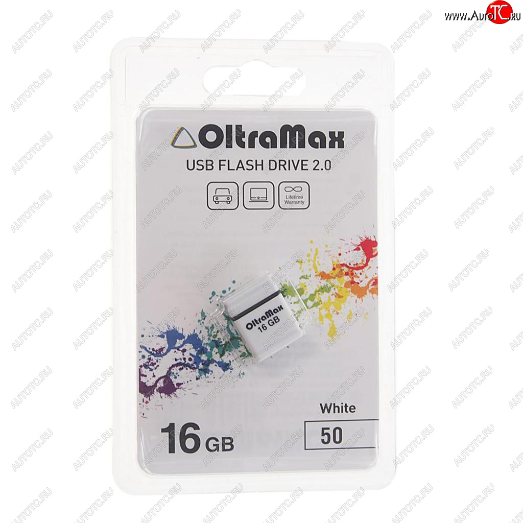 449 р. Карта памяти USB 16GB OLTRAMAX OLTRAMAX om016gb-mini-50-w  с доставкой в г. Майкоп