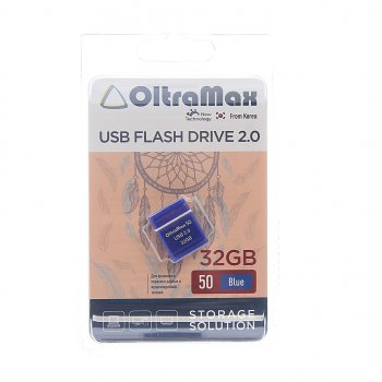 549 р. Карта памяти USB 32GB OLTRAMAX OLTRAMAX om-32gb-50-blue  с доставкой в г. Майкоп. Увеличить фотографию 1