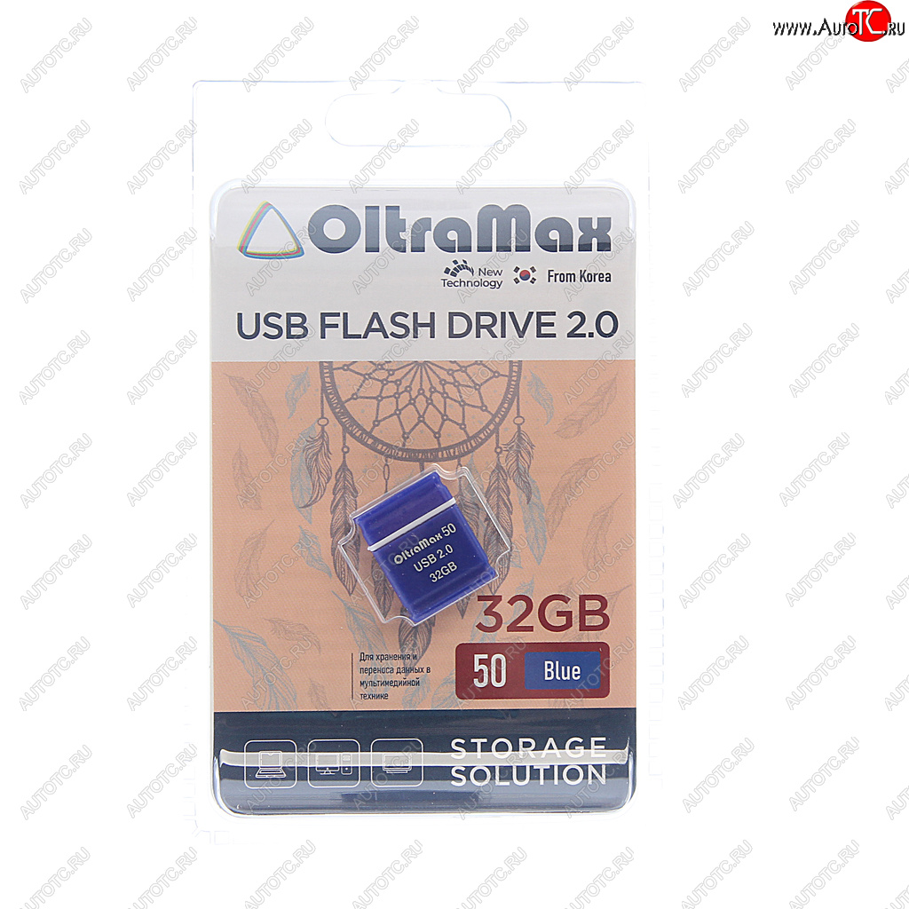 549 р. Карта памяти USB 32GB OLTRAMAX OLTRAMAX om-32gb-50-blue  с доставкой в г. Майкоп