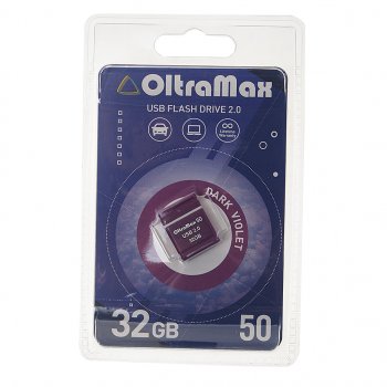 479 р. Карта памяти USB 32GB OLTRAMAX OLTRAMAX om-32gb-50-dark violet  с доставкой в г. Майкоп. Увеличить фотографию 1