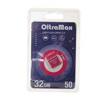589 р. Карта памяти USB 32GB OLTRAMAX OLTRAMAX om-32gb-50-pink  с доставкой в г. Майкоп. Увеличить фотографию 1