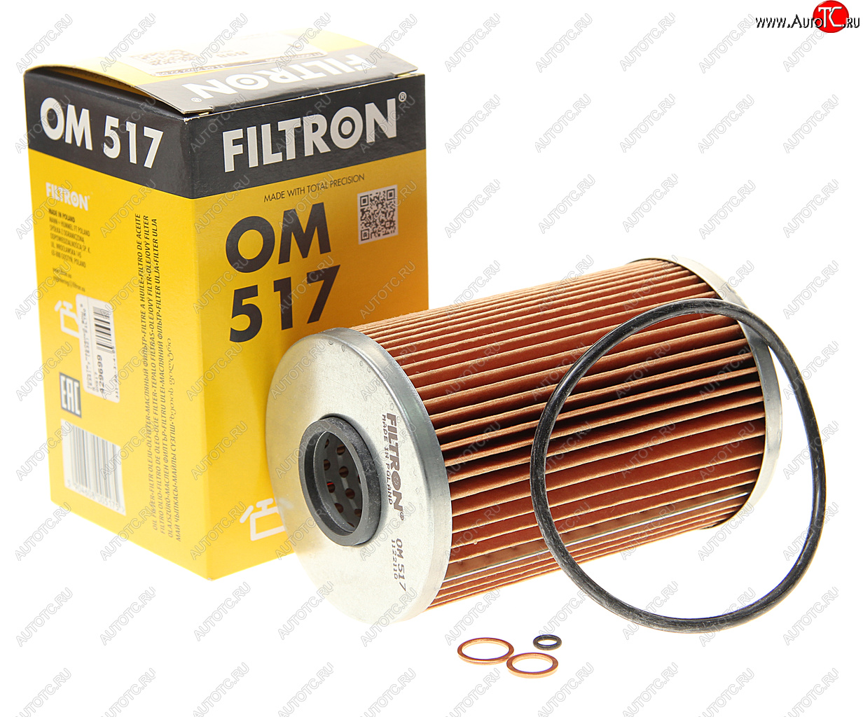 629 р. Фильтр масляный BMW 5 (E34),7 (E32) FILTRON FILTRON om517  с доставкой в г. Майкоп