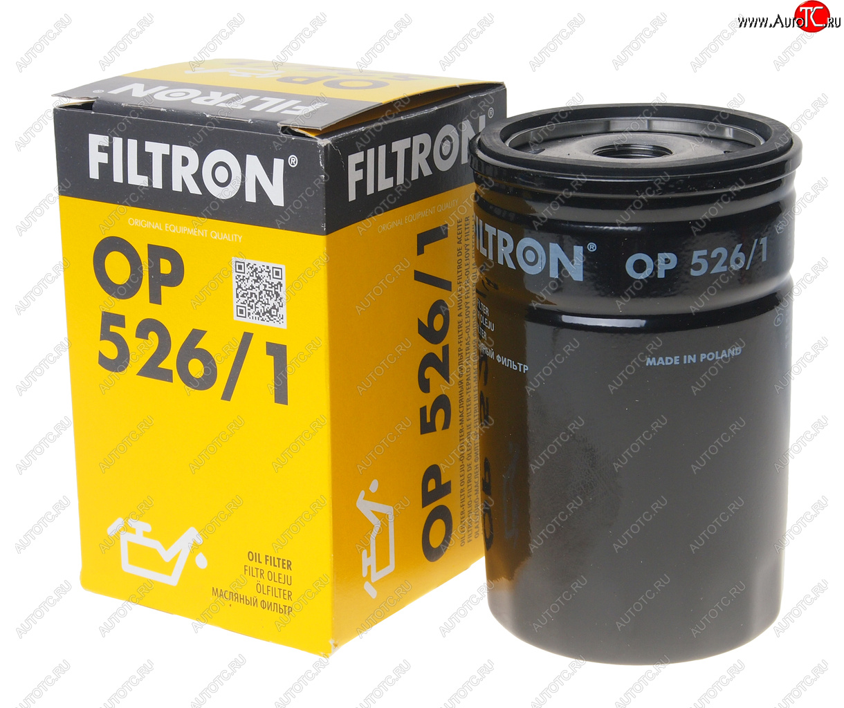 579 р. Фильтр масляный VW AUDI SEAT SKODA (90-09-) FILTRON FILTRON op5261  с доставкой в г. Майкоп