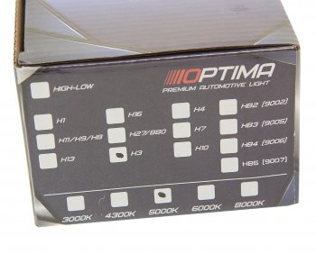 469 р. Лампа ксеноновая H3 PK22s 5000K OPTIMA OPTIMA op-hid-h3-5  с доставкой в г. Майкоп. Увеличить фотографию 3