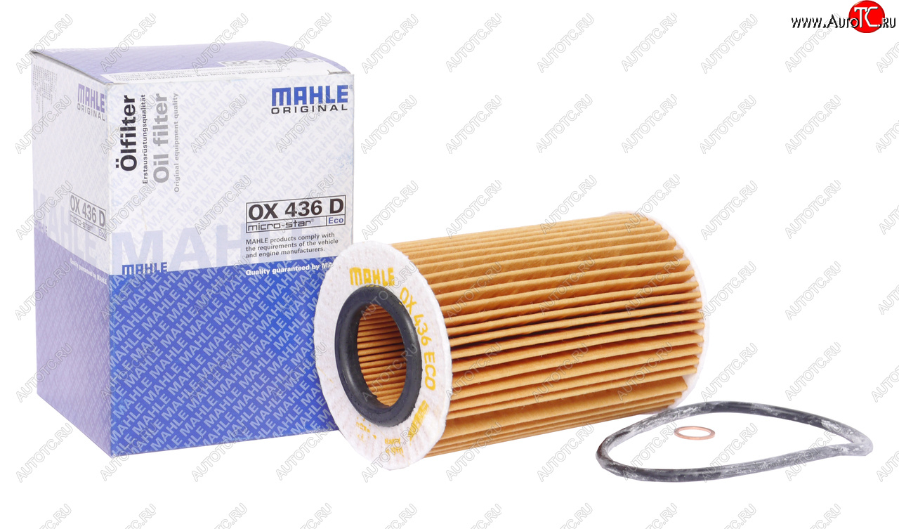 739 р. Фильтр масляный HYUNDAI Santa Fe,Tucson KIA Sportage (2.02.2 CRDI) MAHLE MAHLE ox436d  с доставкой в г. Майкоп