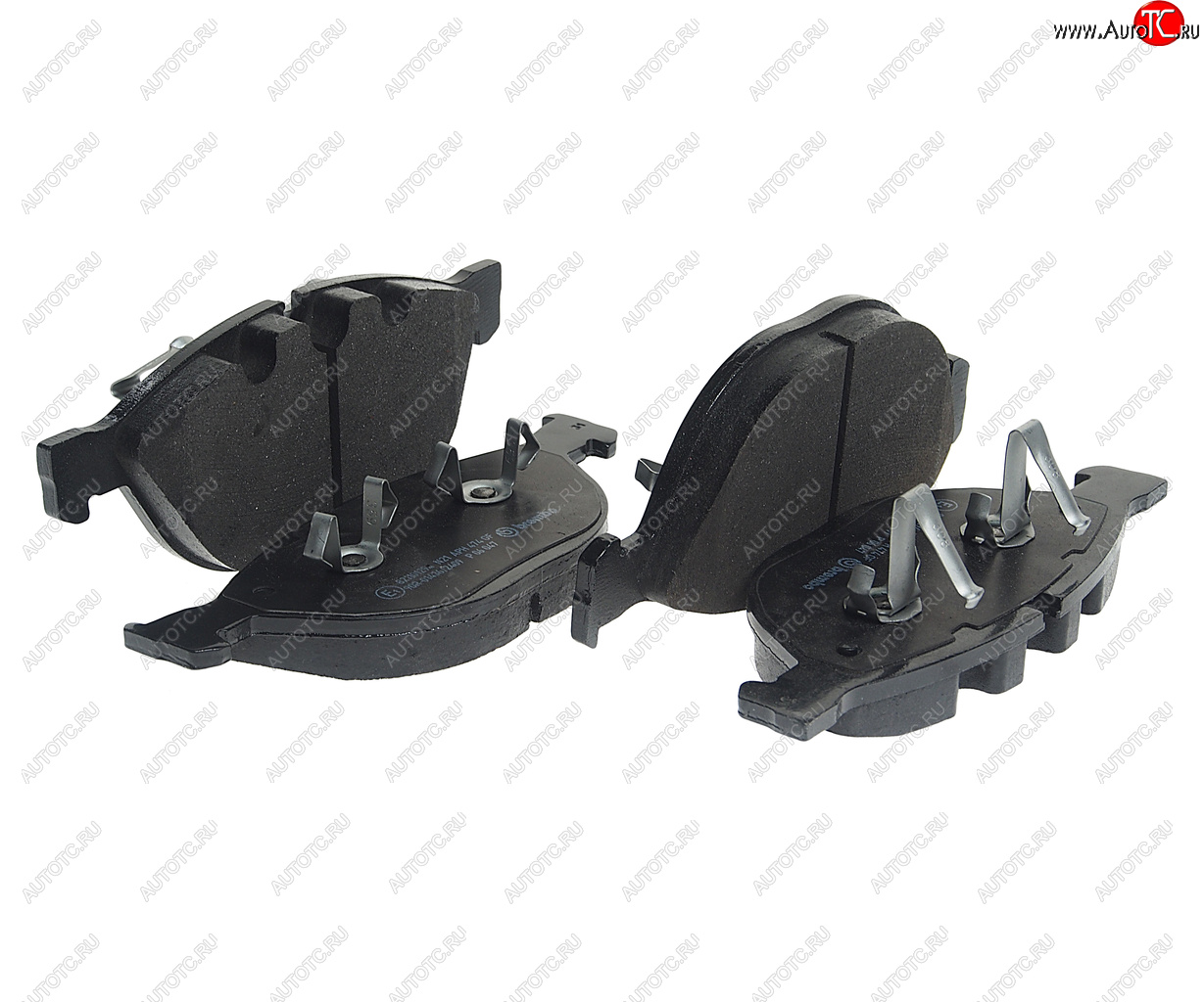 9 499 р. Колодки тормозные передние (4шт.) BREMBO BMW 7 серия E65,E66, E67, E68 дорестайлинг, седан (2001-2005)  с доставкой в г. Майкоп