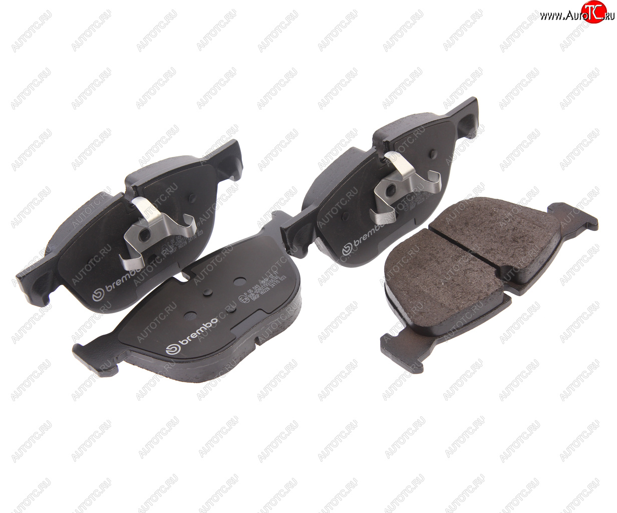 5 599 р. Колодки тормозные передние (4шт.) BREMBO BMW X5 E70 дорестайлинг (2006-2010)  с доставкой в г. Майкоп