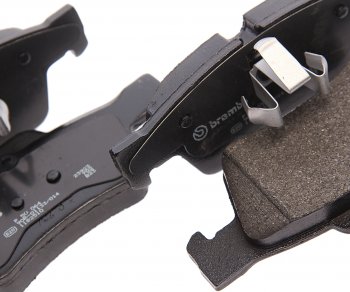 6 749 р. Колодки тормозные задние (4шт.) BREMBO Mercedes-Benz R-Class W251/V251 рестайлинг (2011-2015)  с доставкой в г. Майкоп. Увеличить фотографию 2