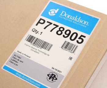 5 699 р. Фильтр воздушный JCB 416,426,456,426ZX,456ZX JOHN DEERE внешний DONALDSON DONALDSON p778905  с доставкой в г. Майкоп. Увеличить фотографию 4