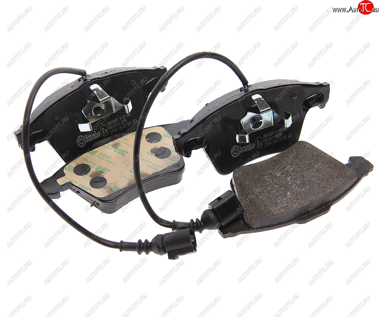 4 999 р. Колодки тормозные передние (4шт.) BREMBO Volkswagen Touareg GP рестайлинг (2006-2010)  с доставкой в г. Майкоп
