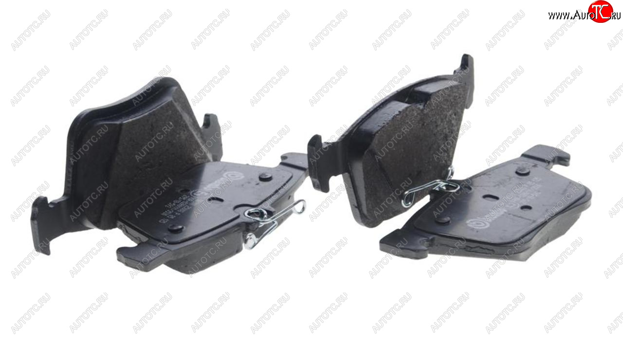 3 199 р. Колодки тормозные задние (4шт.) BREMBO Volkswagen Golf 7 дорестайлинг, хэтчбэк 5 дв. (2012-2017)  с доставкой в г. Майкоп