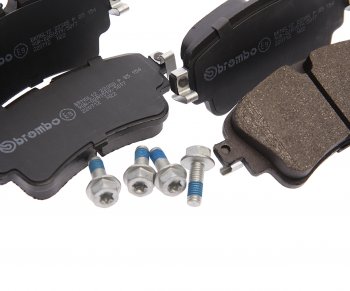 4 999 р. Колодки тормозные задние BREMBO Volkswagen Touareg GP рестайлинг (2006-2010)  с доставкой в г. Майкоп. Увеличить фотографию 2