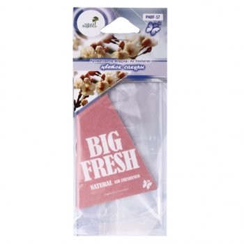 80 р. Ароматизатор подвесной пластина (сакура) Big Fresh FKVJP FKVJP pabf-17 FKVJP pabf-17  с доставкой в г. Майкоп. Увеличить фотографию 1